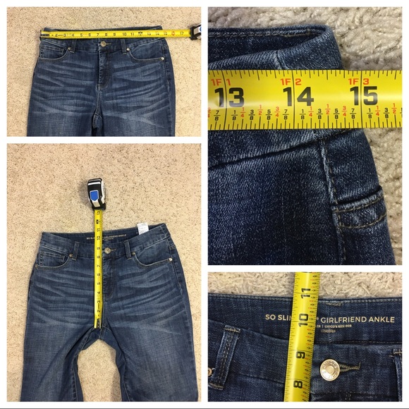 Chico’s FAUX-PEARL GIRLFRIEND ANKLE JEANS - Picture 8 of 10